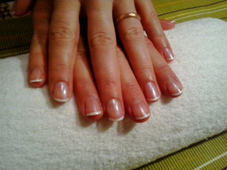 "Sima" lakk fodrász kolléganőnek, és több nap után is jól bírja a gyűrődést! :) 